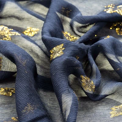 シルク 裏切ジャカード生地