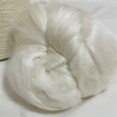 紡糸シルク繊維